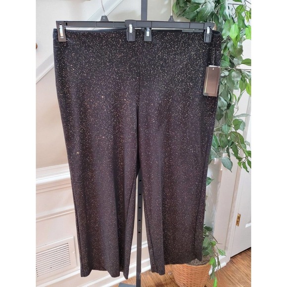 Attyre Women's Black Rayon Pull On Comfort Waist Slim Legs Casual Pant Size 22W - Picture 11 of 11